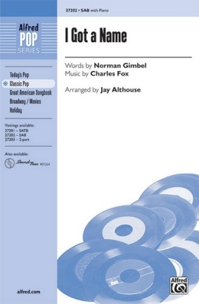 Althouse,Jay (Arranger) I Got a Name SAB  Mixed voices