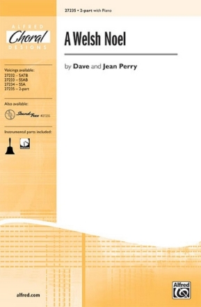 Perry A Welsh Noel 2Pt  Unison, upper, equal voices