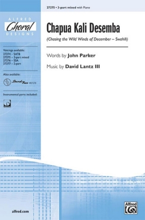 Lantz Chapua Kali Desemba (Swahili) 3Pt Mxd  Mixed voices