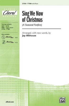 Althouse Sing We Now of Christmas TTBB  Lower voices