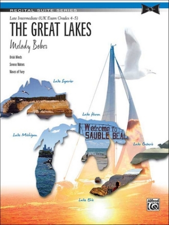 Great Lakes, The (piano recital suite)  Piano Solo