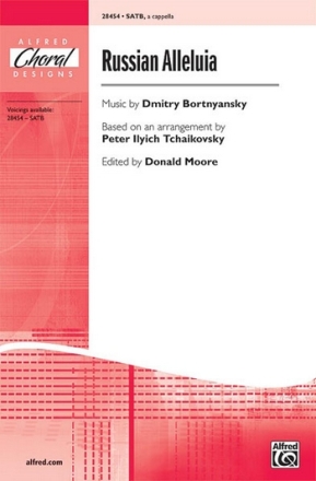 Bortnyansky Russian Alleluia SATB  Mixed voices