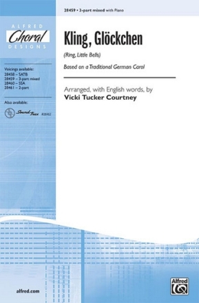 Tucker Courtney (arranger) Kling, Glockchen 3Pt Mxd  Mixed voices