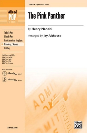 Althouse,J (arranger) The Pink Panther 2Pt  Unison, upper, equal voices
