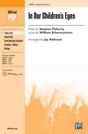 Althouse,J (arranger) In Our Children s Eyes 2Pt  Unison, upper, equal voices