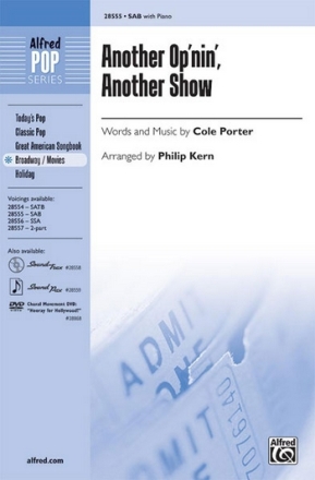 Kern,P (arranger) Another Op nin , Another Show SAB  Mixed voices