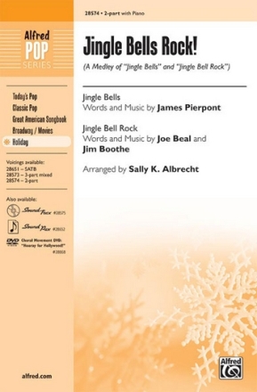 Albrecht,S Jingle Bells Rock! 2part  Unison, upper, equal voices