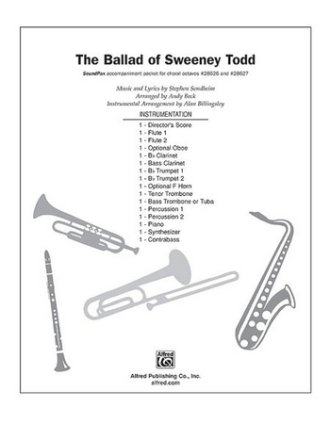 Beck,A Ballad of Sweeney Todd, The Pax  Mixed ensemble