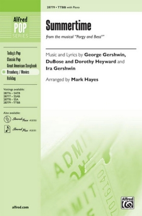 Hayes,M Summertine TTBB  Lower voices