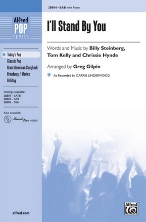 Gilpin,G (arranger) I ll Stand by You SAB  Mixed voices