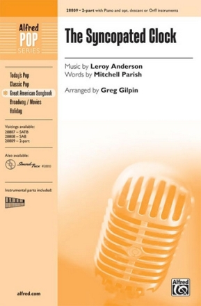 Gilpin,G (arranger) The Syncopated Clock 2Pt  Unison, upper, equal voices