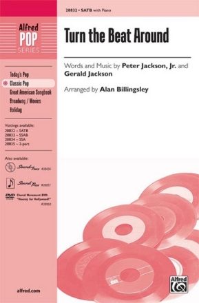 Turn the Beat around for mixed chorus and piano score