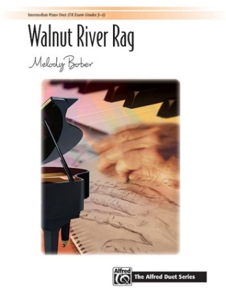 Walnut River Rag for piano 4 hands