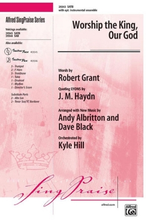 Worship The King Our God/Satb  Mixed voices
