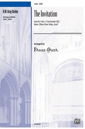 Greer,B (arranger) Invitation, The/Satb  Mixed voices