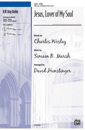 Jesus Lover Of My Soul/Satb  Mixed voices