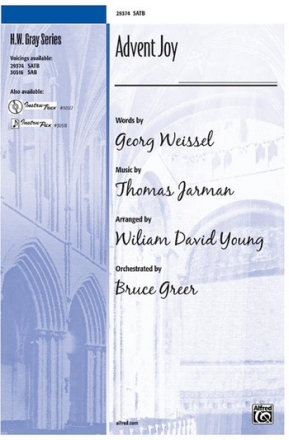 Advent Joy/Satb  Mixed voices