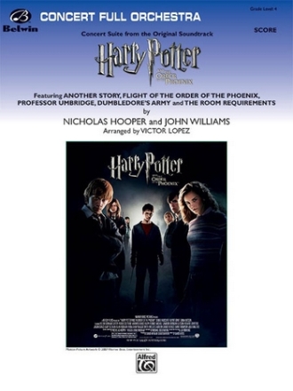 Concert Suite from Harry Potter and the Order of Phoenix: for orchestra score and parts (strings 8-8-5-5-5)