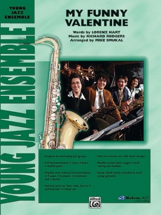Smukal, M (arranger) My Funny Valentine (jazz ensemble)  Jazz band