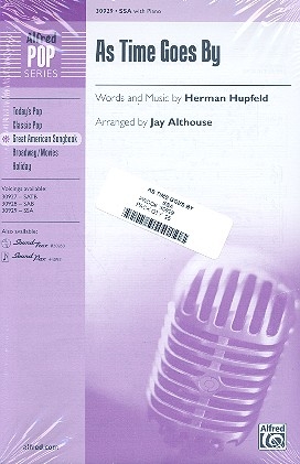 As Time Goes for chorus (SSA) and piano