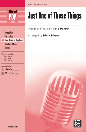 Porter arr Hayes Just One Of Those Things SATB  Mixed voices