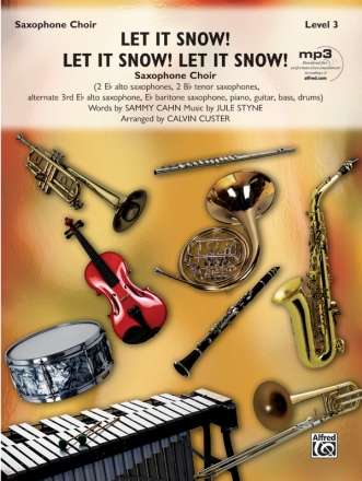 Cahn & Styne arr Custer Let It Snow (sax choir)  Saxophone ensemble