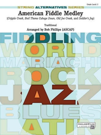 Phillips,B American Fiddle Medley (s/o)  String Orchestra