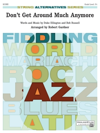 Ellington arr Russell Dont Get Around Much Anymore (s/o)  String Orchestra