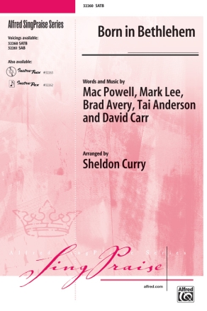Various Born In Bethlehem SATB  Mixed voices