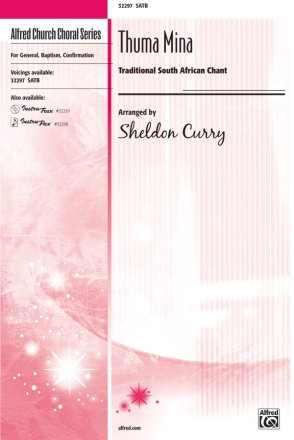 Curry,S Thuma Mina SATB  Mixed voices