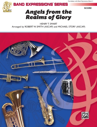 Smart Arr Smith Angels From Realms Of Glory (c/b)  Symphonic wind band