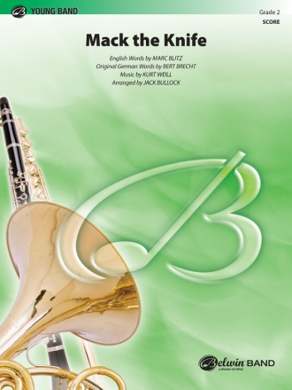 Various Mack The Knife (c/b)  Symphonic wind band