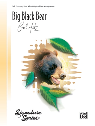 Matz, C Big Black Bear (piano)  Piano Solo