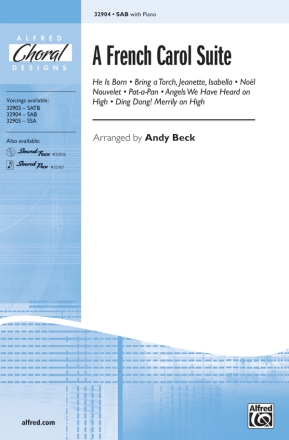 Beck,B French Carol Suite, A SAB  Mixed voices