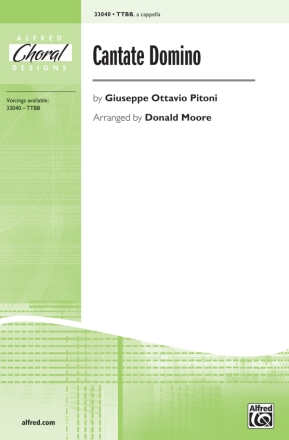Various Cantate Domino TTBB  Lower voices