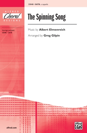 Gilpin,G (arranger Spinning Song, The SATB  Mixed voices