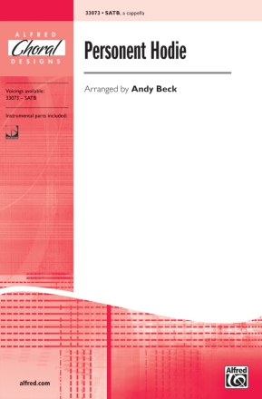 Beck, A Personent Hodie SATB  Mixed voices