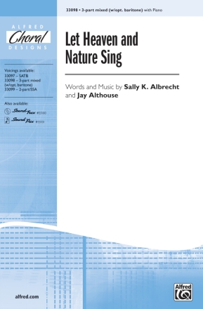 Albrecht & Althouse Let Heaven And Na 3Pt Mxd(Opt Bar)  Mixed voices