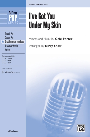 Porter arr Shaw Ive Got You Under My Skin SAB  Mixed voices