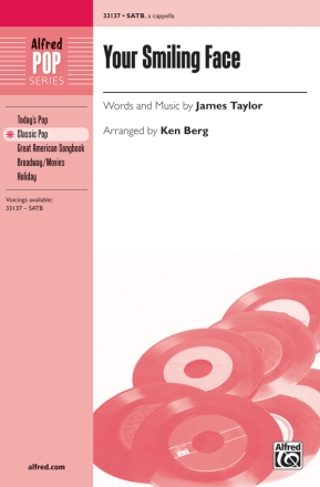 Various Your Smiling Face SATB  Mixed voices