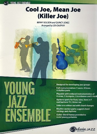 Cool Joe mean Joe (Killer Joe): for jazz ensemble score and parts