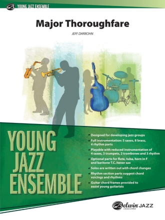 Darrohn, Jeff Major Thoroughfare (j/ens score/parts)  Jazz band