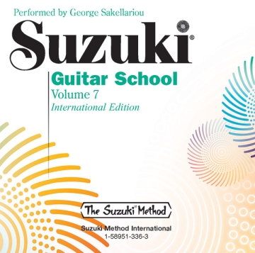 Sakellariou Suzuki Guitar School Vol7 CD  CDs