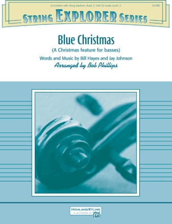 Various Blue Christmas (s/orchestra score/parts)  String Orchestra