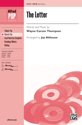 Althouse, Jay (arranger) Letter, The SATB  Mixed voices