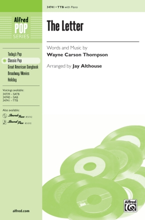 Althouse, Jay (arranger) Letter, The TTB  Lower voices
