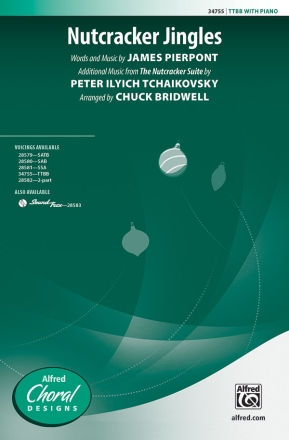 Pierpont, James & Ilyic, Peter Nutcracker Jingles TTBB  Lower voices