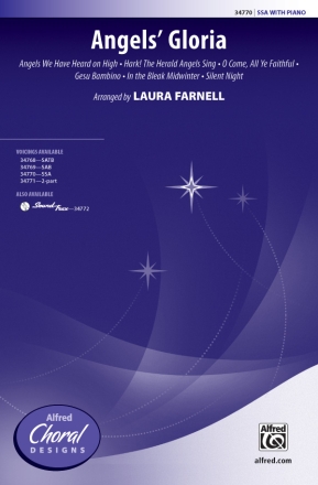Farnell, Laura Angels Gloria SSA  Unison, upper, equal voices