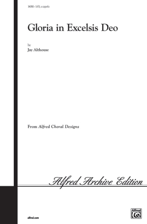 Gloria In Excelsis Deo SATB  Mixed voices