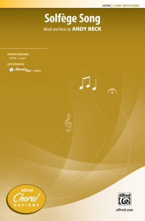 Beck, Andy (arranger) Solfege Song 2 Pt  Mixed voices